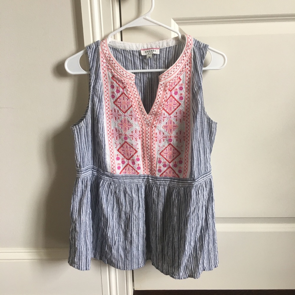 Andree Peplum Top